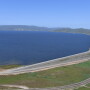 San Luis Reservoir in Merced County. Photo courtesy of Calif. Department of Water Resources