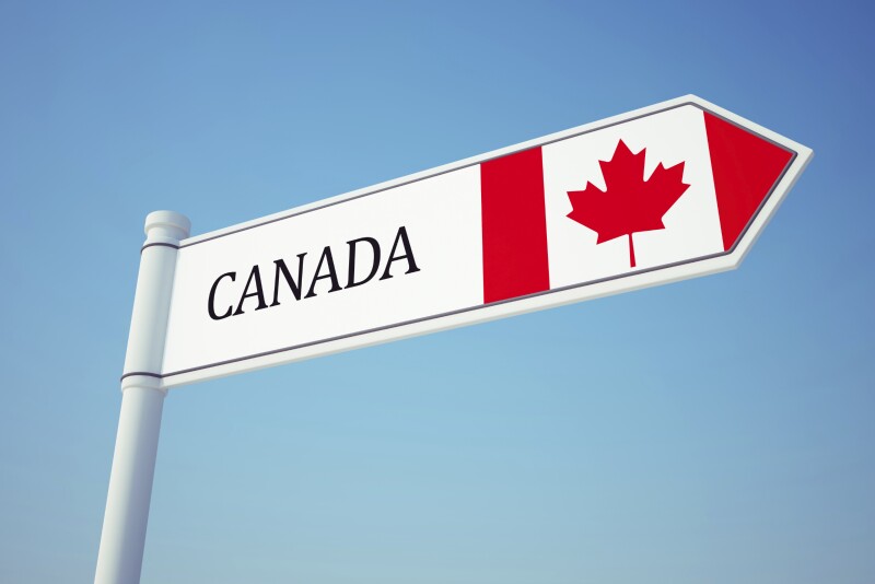 Canada sign