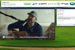 Lee Brice in the #FarmON Concert.
