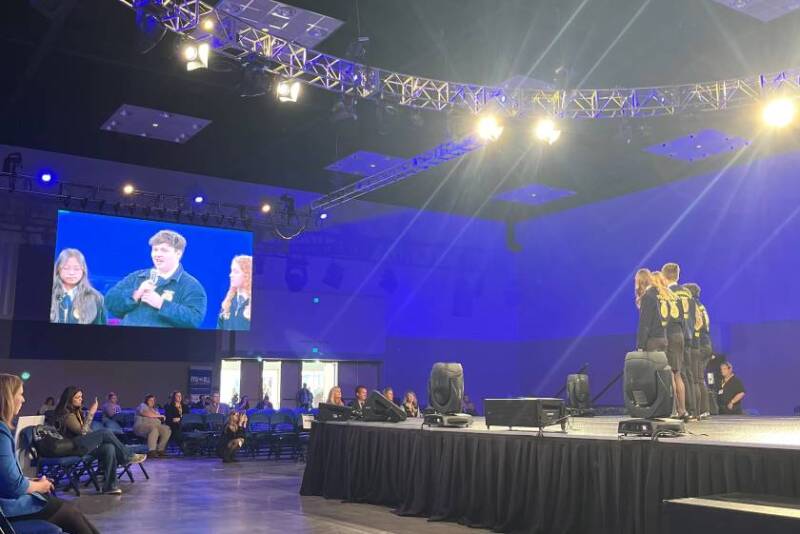 Student Showcase Stage FFA Convention