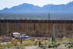 Border Wall Lukeville, AZ