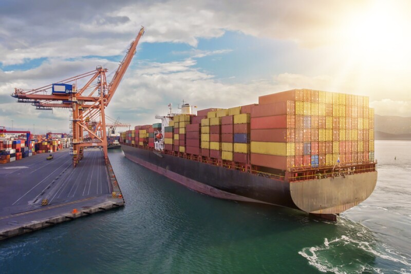 Container ship