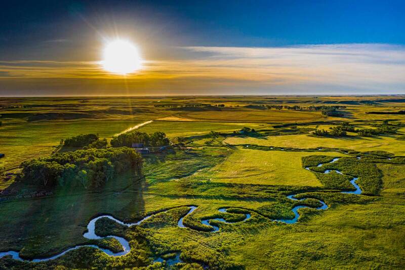 Minnechaduza Creek Ranch, Nebraska 