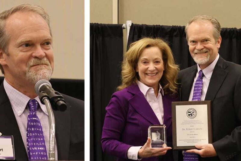 Dr. Larson has been a professor of food animal production medicine at Kansas State University since 2006 and holds the Coleman chair in food animal/production medicine.