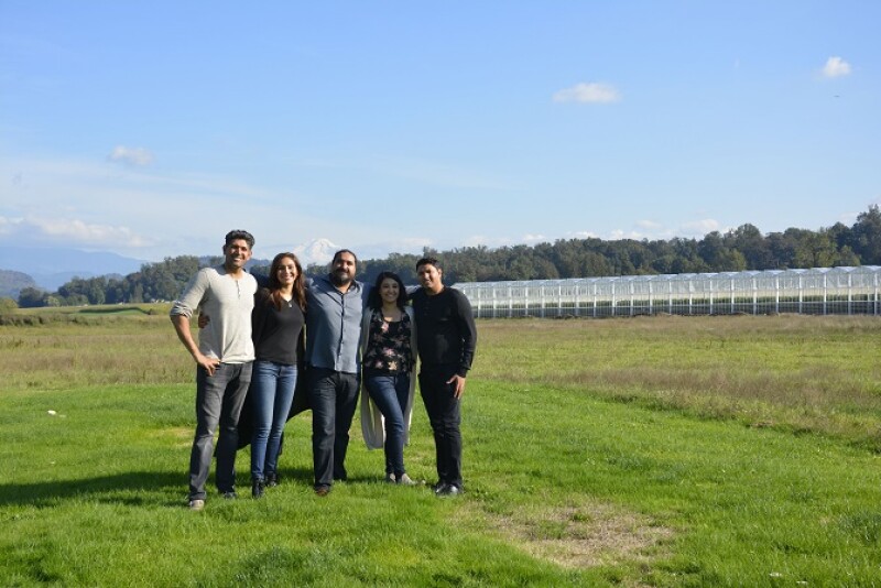 Pictured from left to right: Ajay Randhawa, Sonia Randhawa, Vijay Randhawa, Kiren Randhawa, Amit Randhawa 