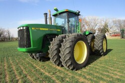 This is the highest auction price on a John Deere 9300 in 10 years.