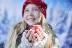 Envy holiday apple campaign