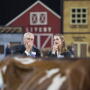 Judges during consider which cows will top a class at World Dairy Expo. 