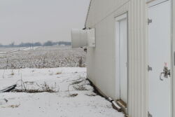 Pig Barn in the Winter