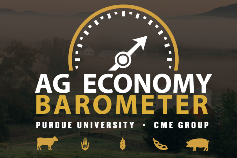 Although just a small change month to month, researchers say producers expressed less confidence than a month earlier about the present economic conditions with the index of current conditions dropping 12 points. 