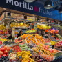 La Boqueria Market in Barcelona, Spain