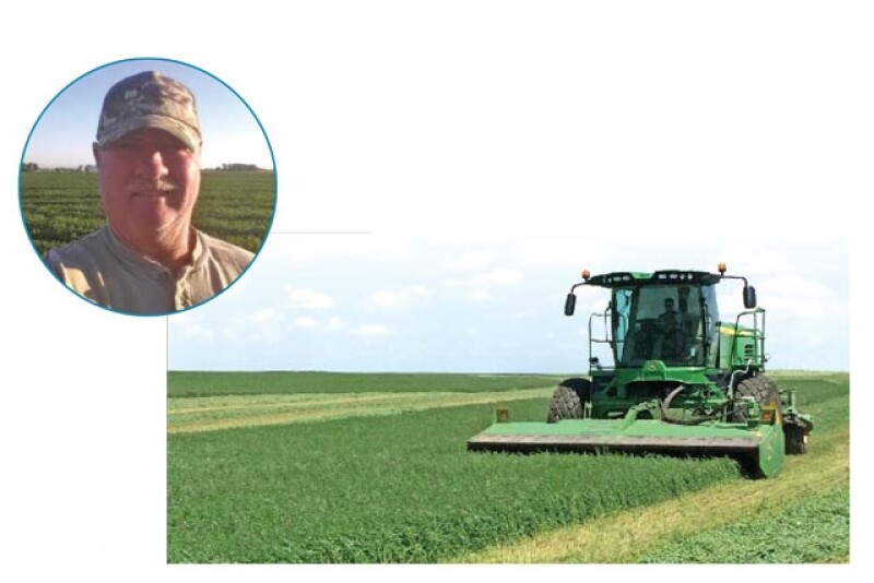 Quantity is second to quality for Wyoming producer David  Hinman. At the 2016 World Forage Analysis Superbowl, he took top honors in the commercial hay division with NEXGROW 6422Q.