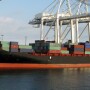 trade container ship