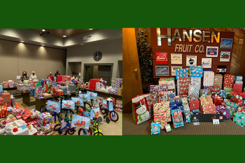 stemilt hansen gifts for foster kids