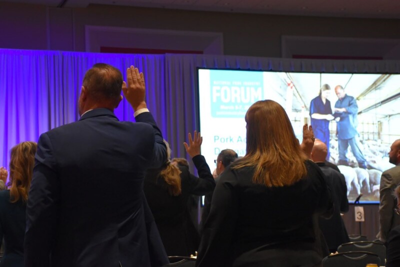 Delegates at National Pork Industry Forum