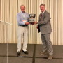 Phil Glaize Jr. receives the 2022 Apple Person for All Seasons award