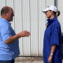 Cheri Bustos and Curt Zehr