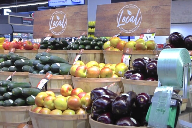 produce in store