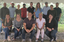 The Eastern Produce Council's 2019 Leadership Program members toured a New Jersey farm.