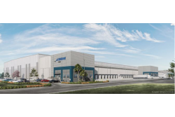 Artist rendering of planned Bridge Point Cold Logistics Center in South Florida