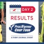 Day 2 results and observations on Western Leg from Chip Flory
