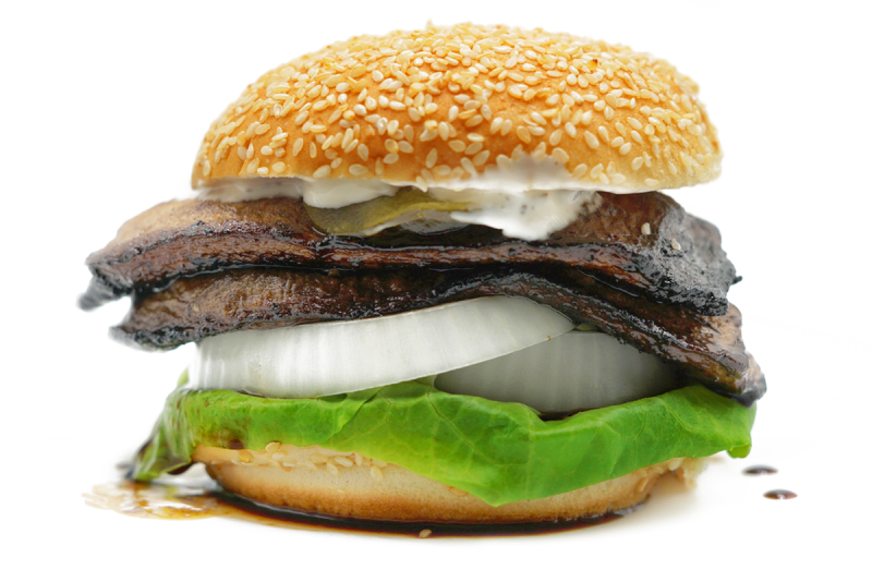 Cantaloupe burger