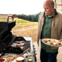 Pork on the grill