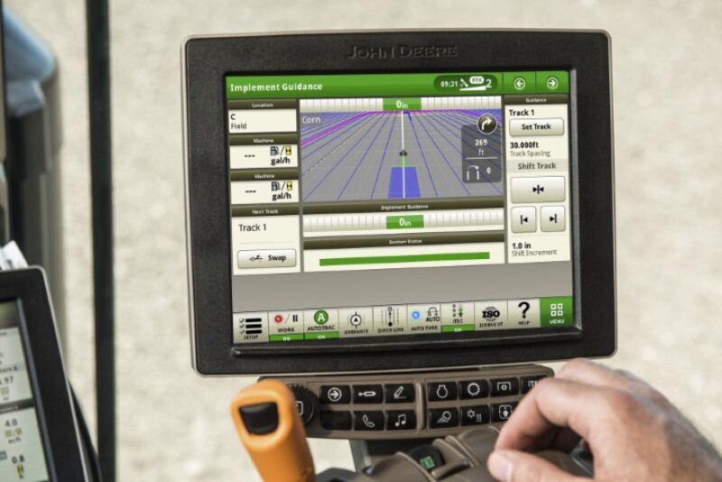 AutoTrac Turn Automation allows operators to focus on machine and job performance while reducing fatigue.