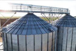 The C-line is a lowtouch permanent grain handling system. 