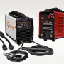 Hobart’s Stickmate inverter welder or Lincoln’s Century 120 inverter welder are highly portable stick welders that weight as little as 15 pounds and can run off 120-volt household current.  