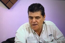 Juan Laborin, general manager of AALPUM, the Mexican table grape association, provided the latest on the Mexican grape to an online audience.