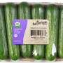 NatureFresh is offering a compostable fiber tray for cucumbers. 