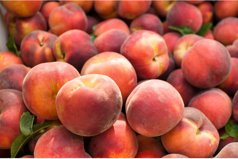 Washington peaches