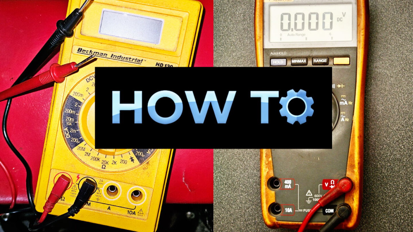 Load Testing Using Multimeter Tutorial How to Use a Multimeter to Test for Voltage - AgWeb