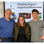 Jeff Adair (from left), CEO of Leep Foods; Maureen Ballatori, founder and CEO of 29 Design Studio; and George Zhen, co-founder of Leep Foods.
