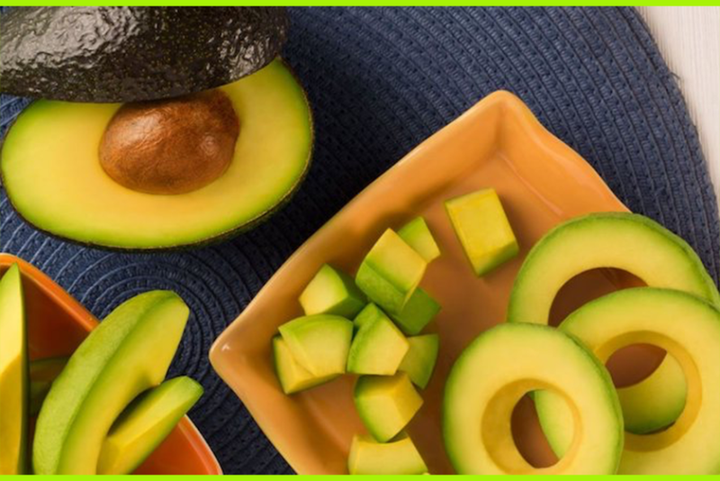 Sliced Avocados From Mexico