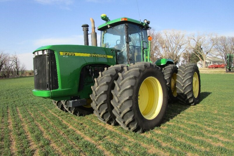 This is the highest auction price on a John Deere 9300 in 10 years.