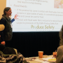 Betsy Bihn of Cornell University and director of the Produce Safety Alliance leads a seminar on the Produce Safety Rule, part of the Food Safety Modernization Act, at the Empire State Producers Expo Jan. 15, in Syracuse, N.Y.