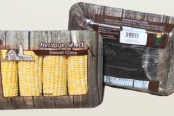 Heritage Farms Produce has launched a value-added tray pack option for sweet corn.