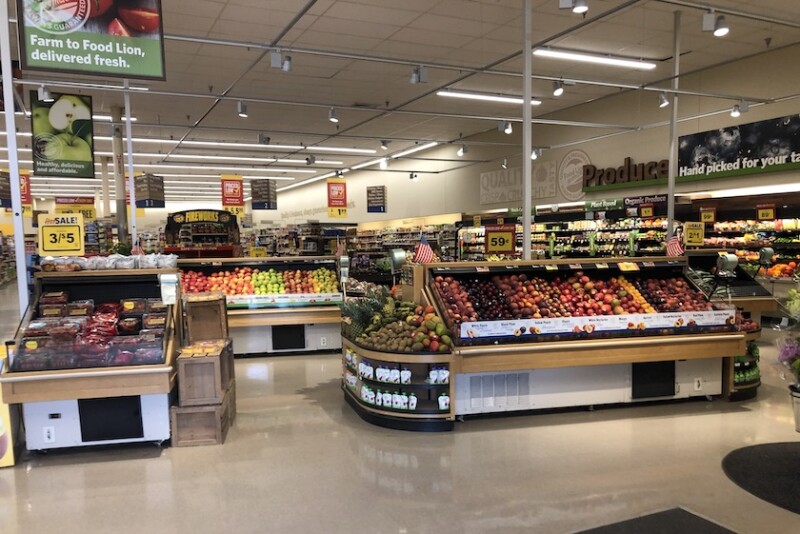 food lion supermarket produce department