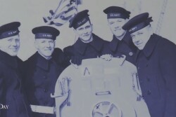 When the Japanese attacked Pearl Harbor in 1941, the five Sullivan brothers of Waterloo pledged to defend the U.S.