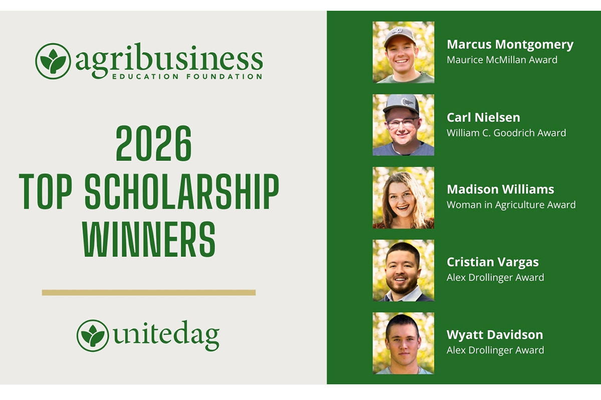 UnitedAg Awards Over $100K in Scholarships to 40 Ag Students - Produce Market Guide