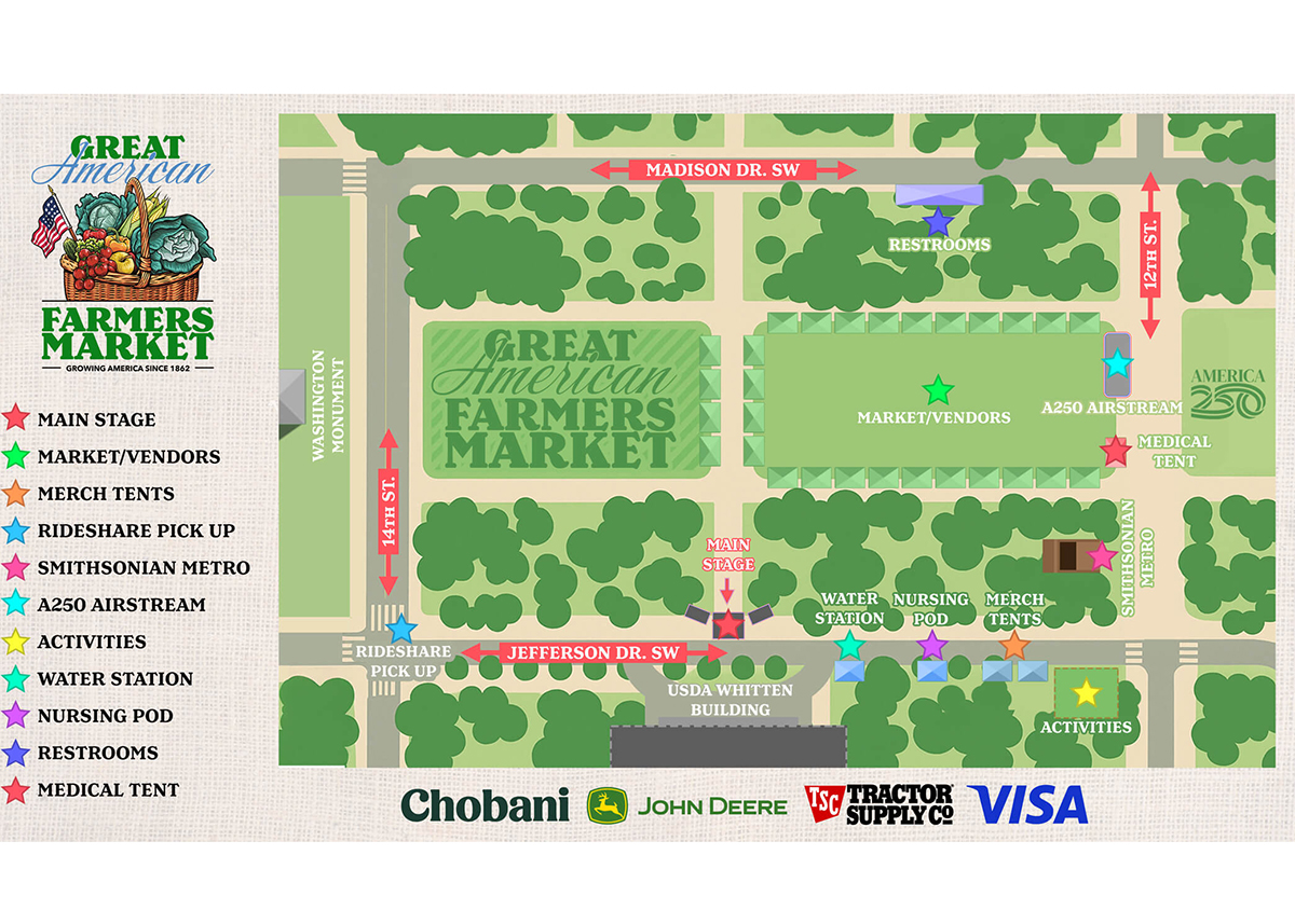 USDA Kicks Off Inaugural Great American Farmers Market