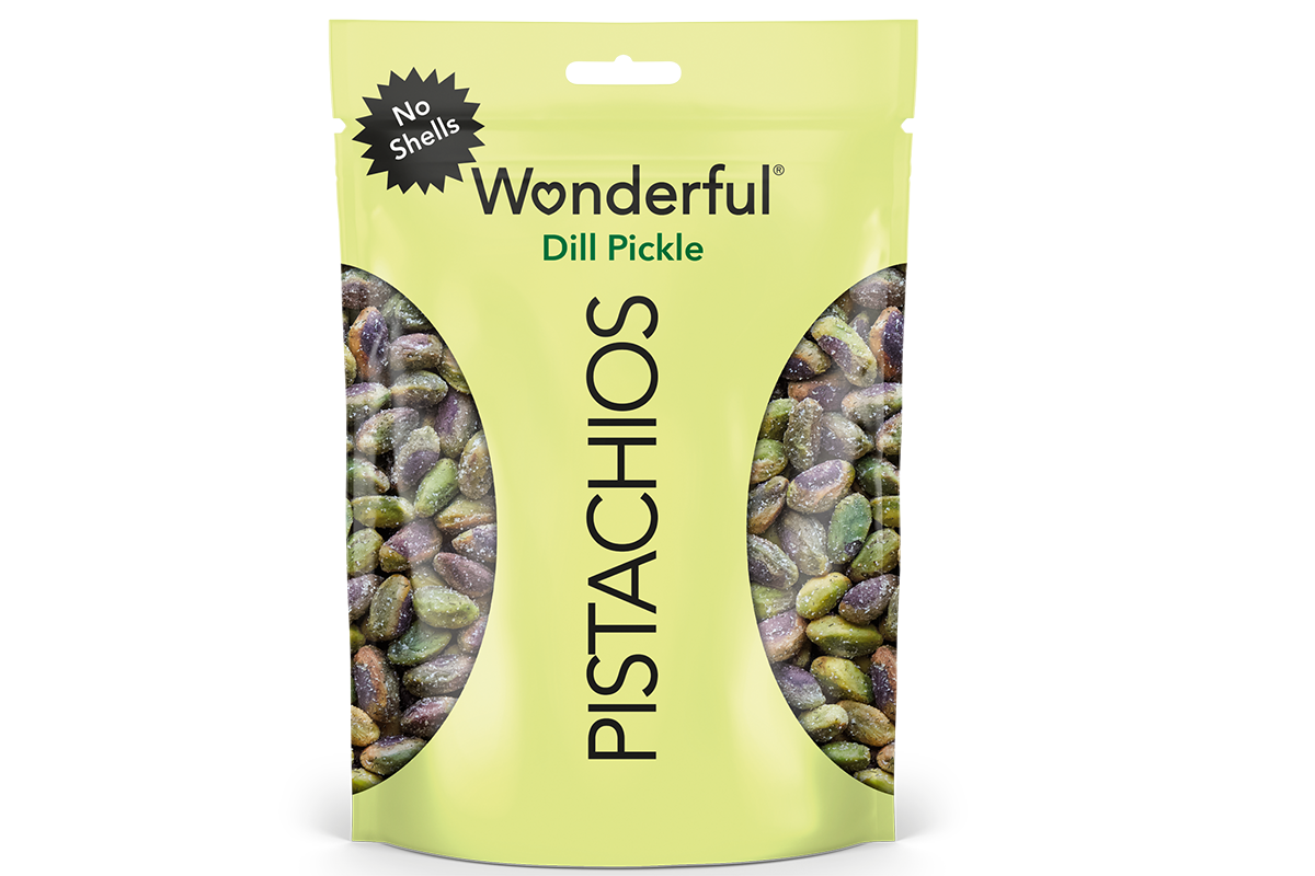 Wonderful Pistachios to Expand No Shells Dill Pickle Product Line, Introduce at IFPA Global