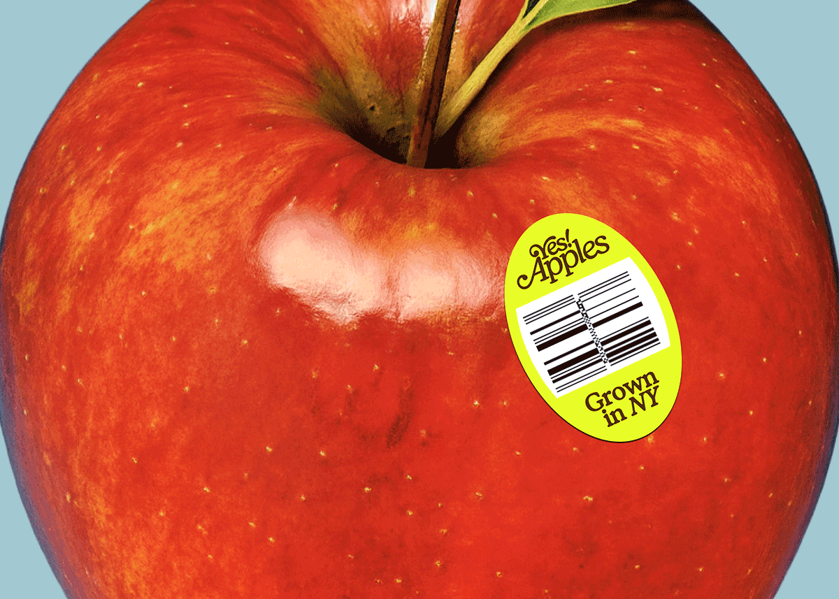 Yes! Apples label
