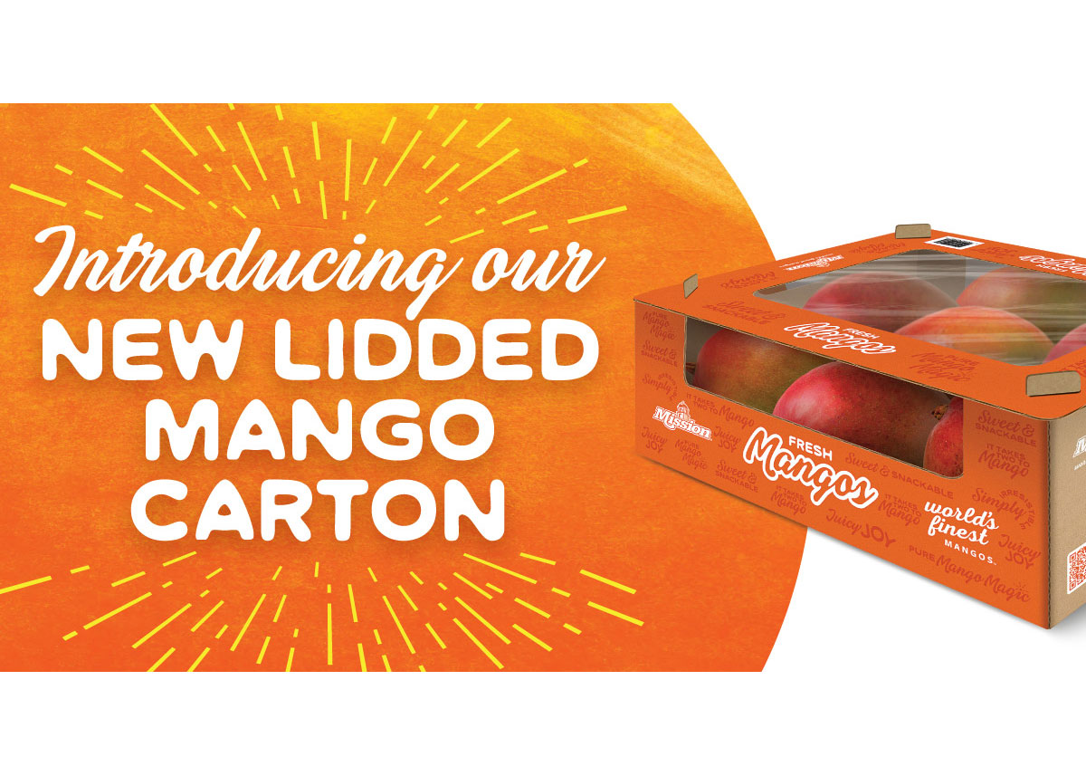 Mission Produce Adds Lidded Mango Carton - Produce Market Guide