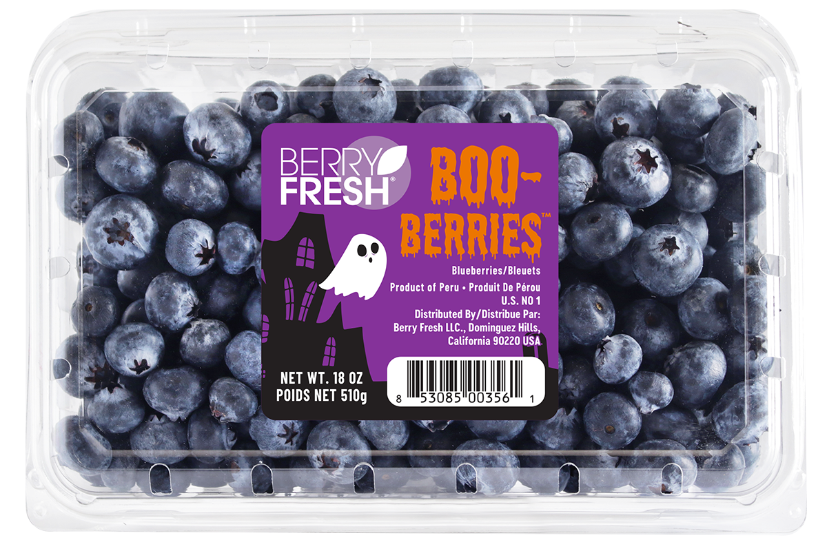 Berry Fresh Launches Limited-Edition Halloween Boo-berries